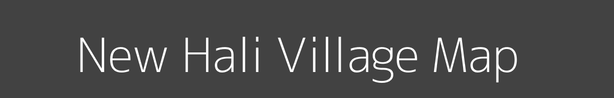 Map of New Hali Village in Arunachal Pradesh Image