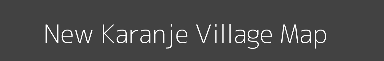 Map of New Karanje Village in Maharashtra Image