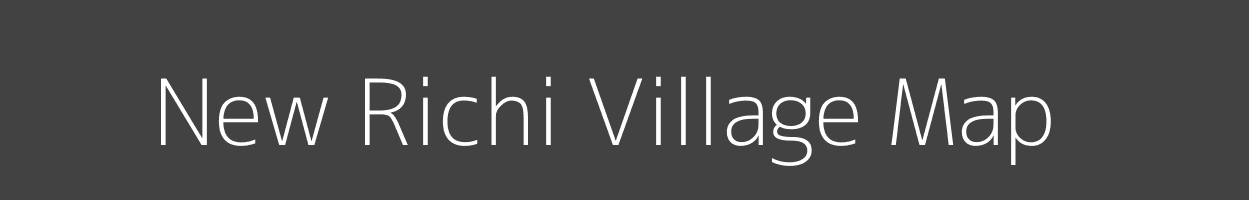 Map of New Richi Village in Arunachal Pradesh Image