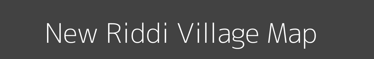 Map of New Riddi Village in Arunachal Pradesh Image