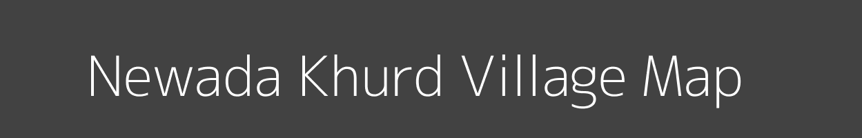 Map of Newada Khurd Village in Uttar Pradesh Image