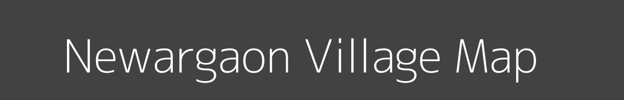 Map of Newargaon Village in Madhya Pradesh Image