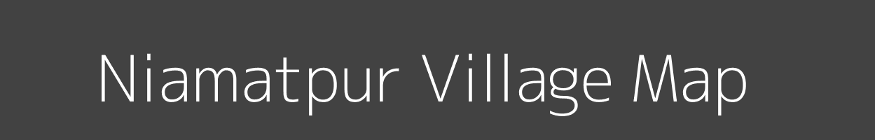 Map of Niamatpur Village in Uttar Pradesh Image