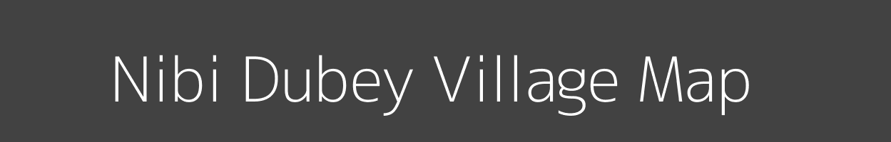 Map of Nibi Dubey Village in Uttar Pradesh Image