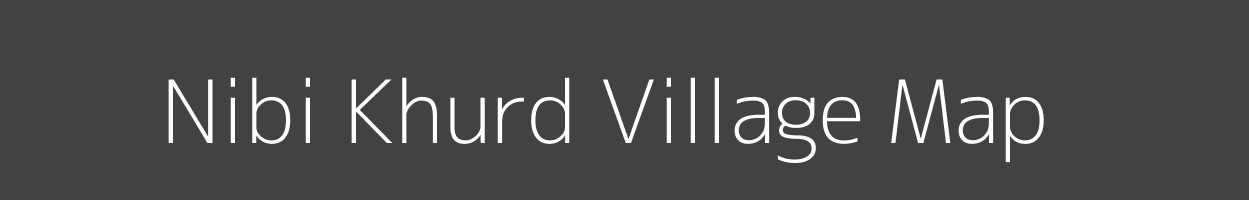 Map of Nibi Khurd Village in Bihar Image