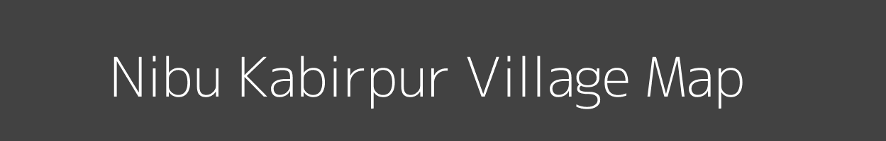 Map of Nibu Kabirpur Village in Uttar Pradesh Image