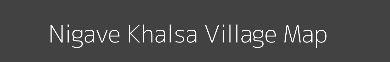 Map of Nigave Khalsa Village in Maharashtra Image