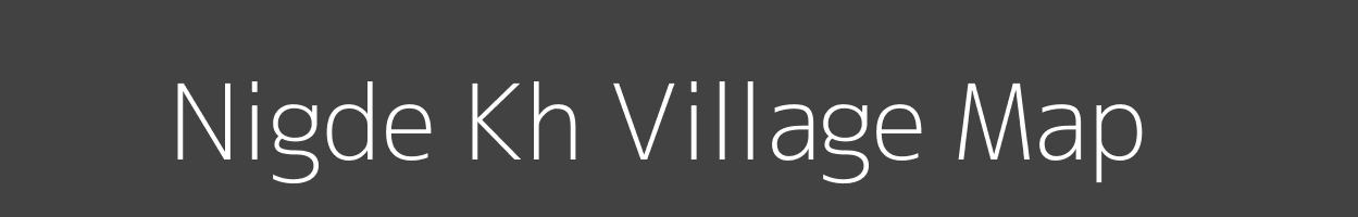 Map of Nigde Kh Village in Maharashtra Image