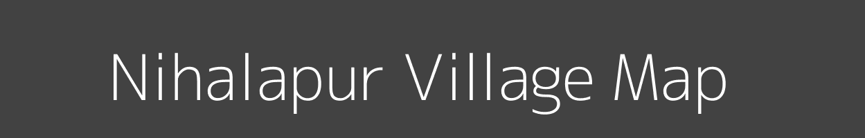Map of Nihalapur Village in Uttar Pradesh Image