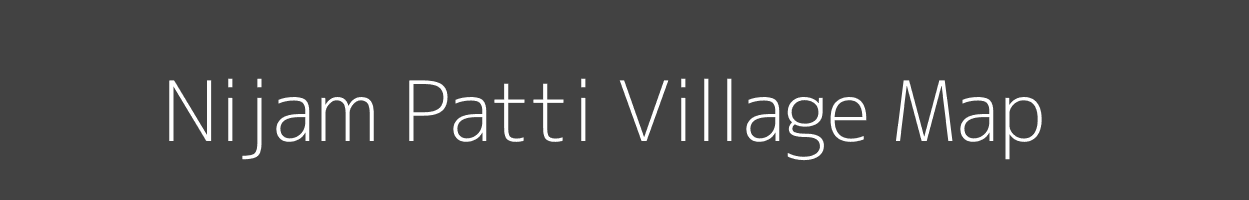 Map of Nijam Patti Village in Uttar Pradesh Image