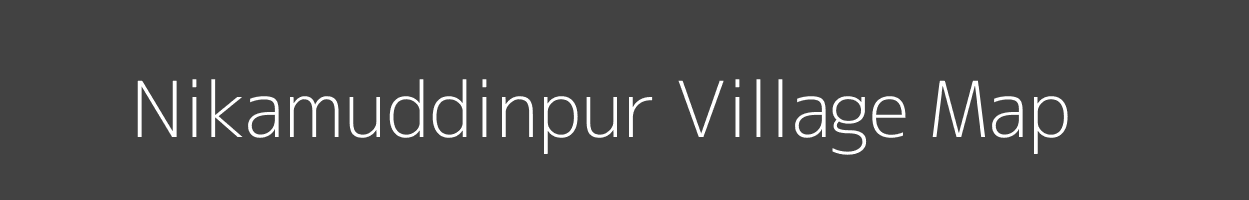 Map of Nikamuddinpur Village in Uttar Pradesh Image