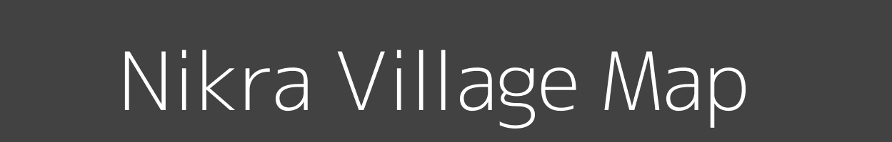 Map of Nikra Village in Uttar Pradesh Image