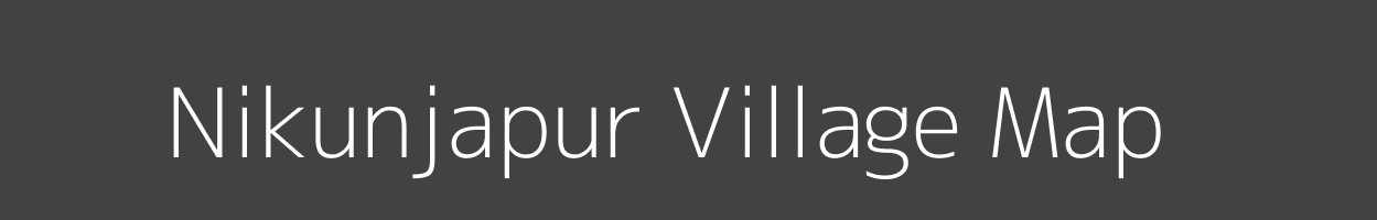 Map of Nikunjapur Village in West Bengal Image