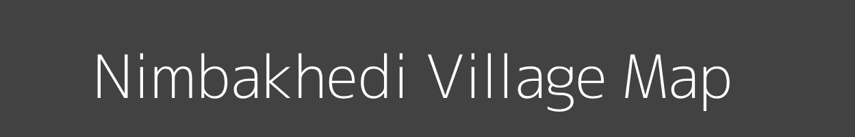 Map of Nimbakhedi Village in Madhya Pradesh Image