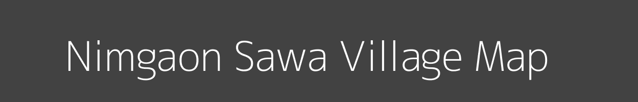 Map of Nimgaon Sawa Village in Maharashtra Image