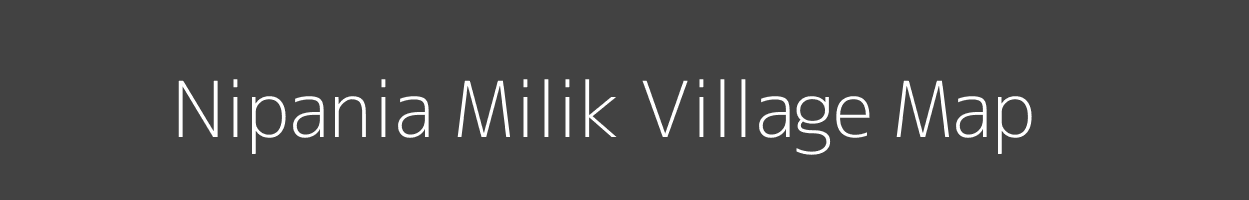 Map of Nipania Milik Village in Bihar Image
