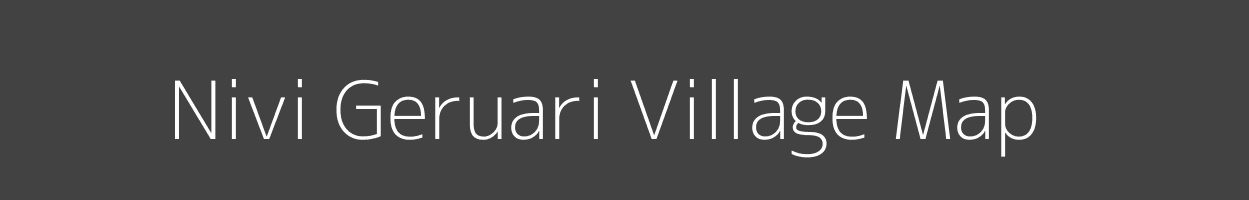 Map of Nivi Geruari Village in Madhya Pradesh Image