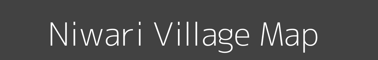 Map of Niwari Village in Madhya Pradesh Image