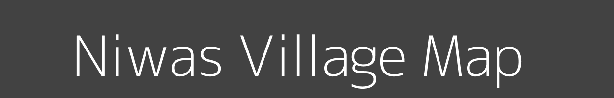 Map of Niwas Village in Madhya Pradesh Image