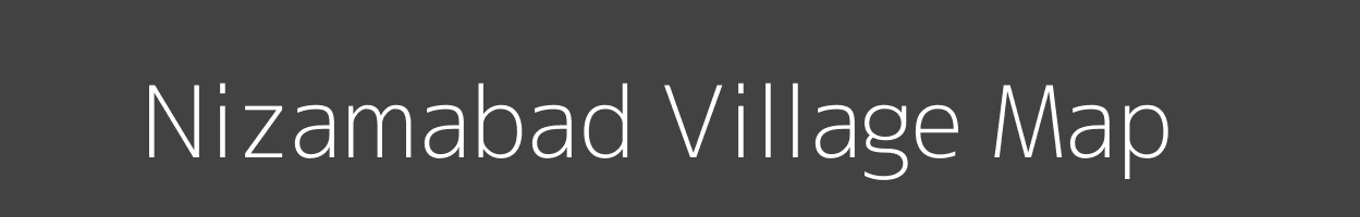 Map of Nizamabad Village in Uttar Pradesh Image