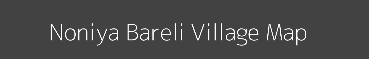 Map of Noniya Bareli Village in Madhya Pradesh Image