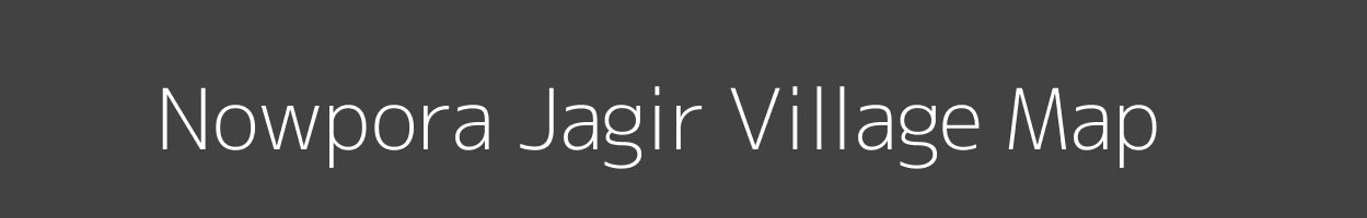 Map of Nowpora Jagir Village in Jammu and Kashmir Image