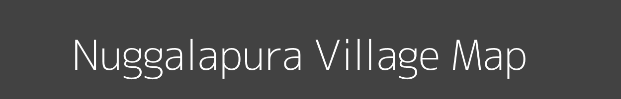 Map of Nuggalapura Village in Karnataka Image