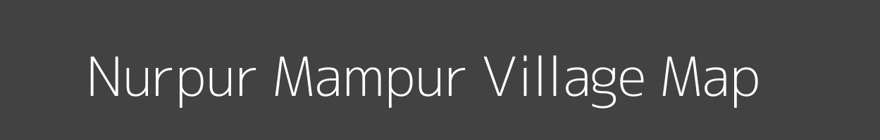 Map of Nurpur Mampur Village in Uttar Pradesh Image