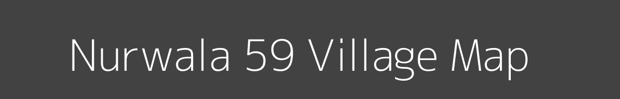 Map of Nurwala 59 Village in Punjab Image
