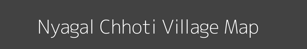 Map of Nyagal Chhoti Village in Rajasthan Image