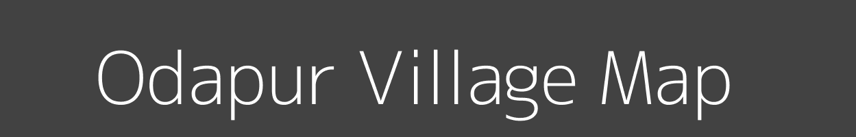 Map of Odapur Village in Odisha Image