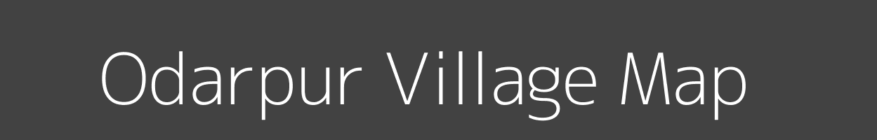 Map of Odarpur Village in Uttar Pradesh Image