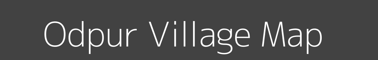 Map of Odpur Village in Madhya Pradesh Image