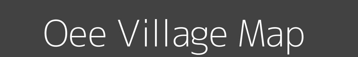 Map of Oee Village in Uttar Pradesh Image