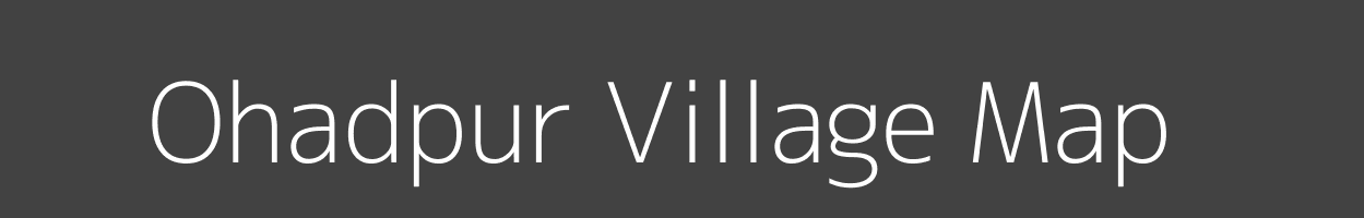 Map of Ohadpur Village in Uttar Pradesh Image