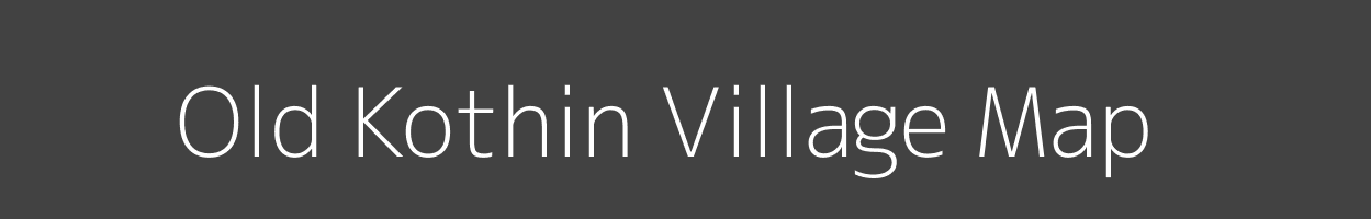 Map of Old Kothin Village in Arunachal Pradesh Image