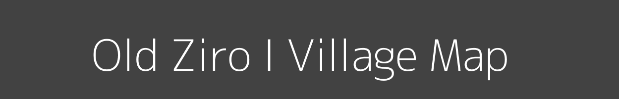 Map of Old Ziro I Village in Arunachal Pradesh Image