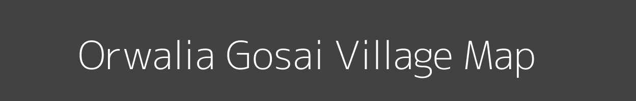 Map of Orwalia Gosai Village in Uttar Pradesh Image
