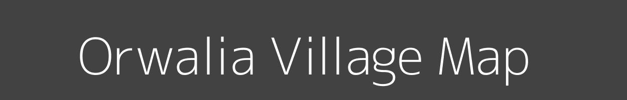 Map of Orwalia Village in Uttar Pradesh Image