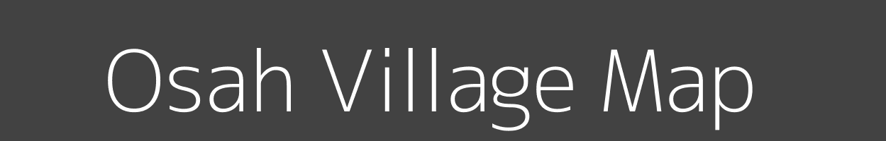 Map of Osah Village in Uttar Pradesh Image