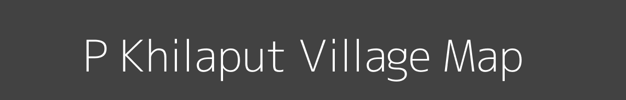 Map of P Khilaput Village in Odisha Image