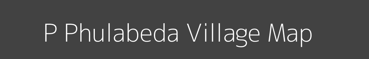 Map of P Phulabeda Village in Odisha Image