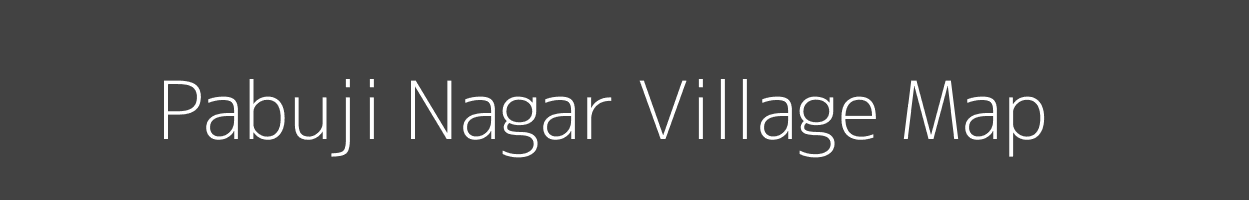 Map of Pabuji Nagar Village in Rajasthan Image