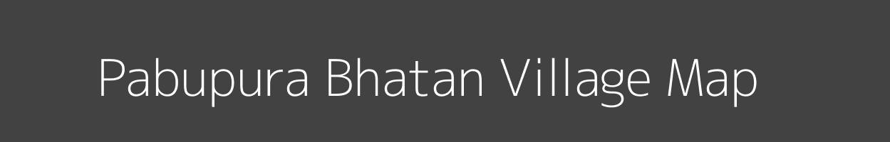 Map of Pabupura Bhatan Village in Rajasthan Image