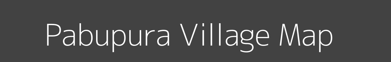 Map of Pabupura Village in Rajasthan Image