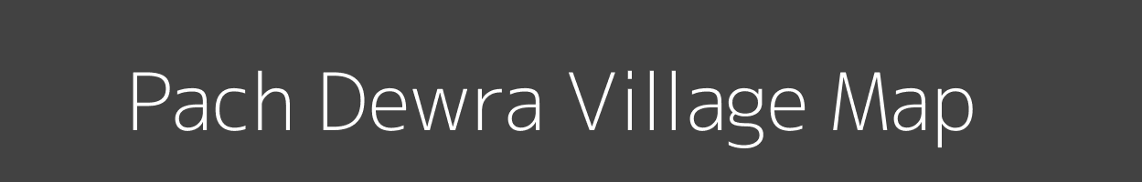 Map of Pach Dewra Village in Uttar Pradesh Image