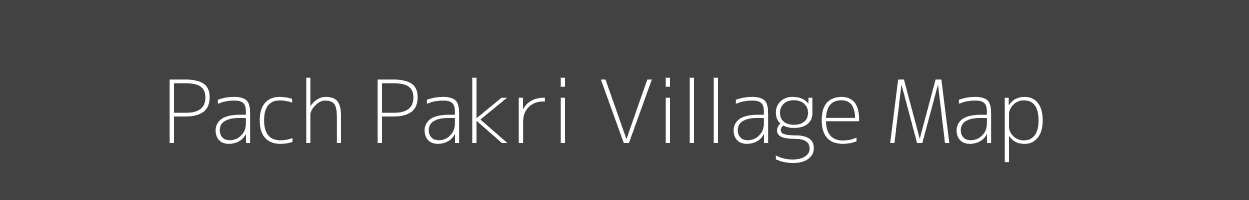 Map of Pach Pakri Village in Bihar Image