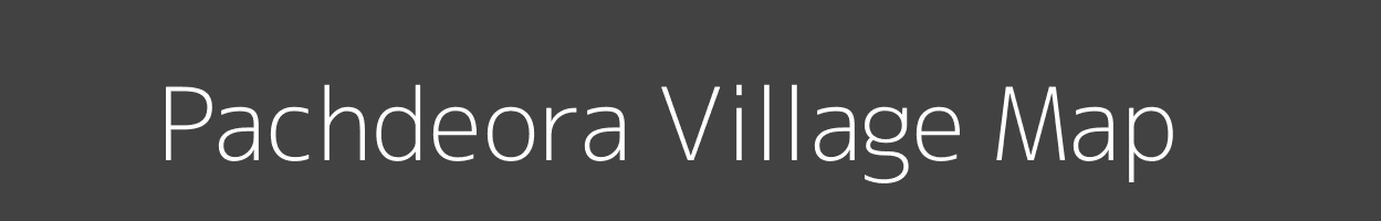 Map of Pachdeora Village in Uttar Pradesh Image