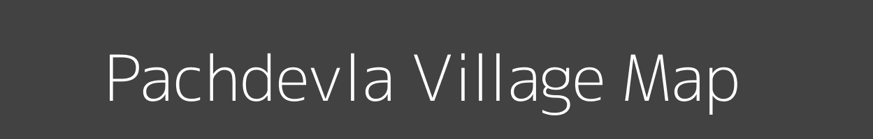 Map of Pachdevla Village in Uttar Pradesh Image