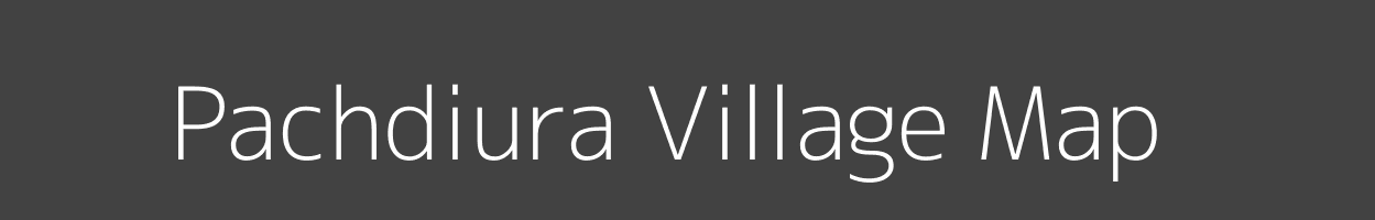 Map of Pachdiura Village in Uttar Pradesh Image